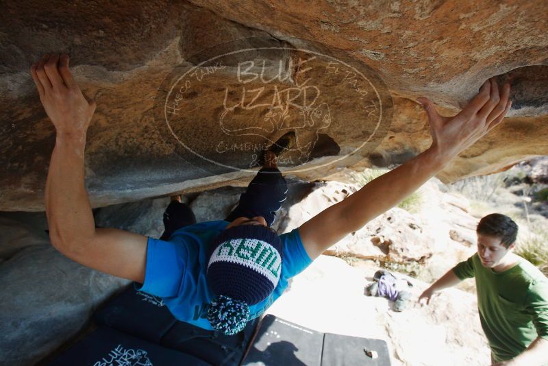 Bouldering in Hueco Tanks on 12/23/2018 with Blue Lizard Climbing and Yoga

Filename: SRM_20181223_1226270.jpg
Aperture: f/5.6
Shutter Speed: 1/320
Body: Canon EOS-1D Mark II
Lens: Canon EF 16-35mm f/2.8 L