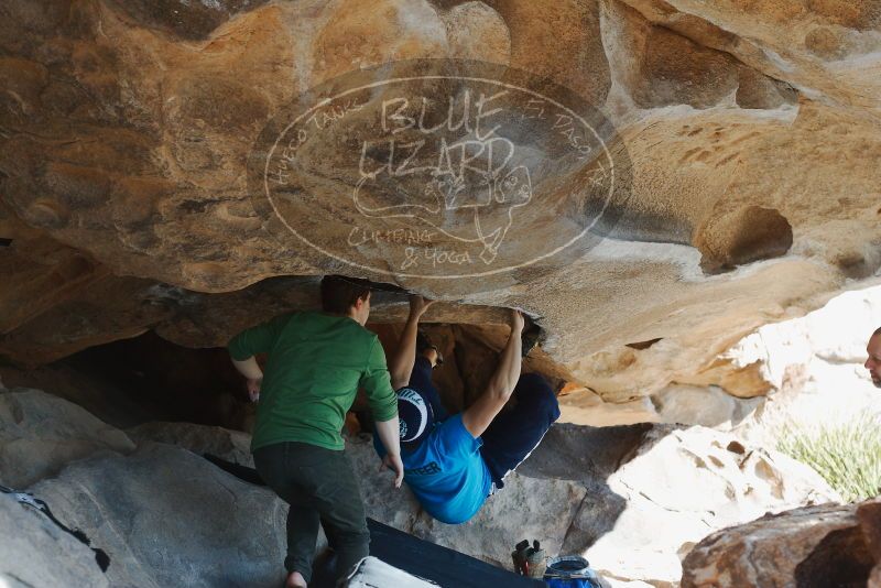 Bouldering in Hueco Tanks on 12/23/2018 with Blue Lizard Climbing and Yoga

Filename: SRM_20181223_1240290.jpg
Aperture: f/4.0
Shutter Speed: 1/320
Body: Canon EOS-1D Mark II
Lens: Canon EF 50mm f/1.8 II