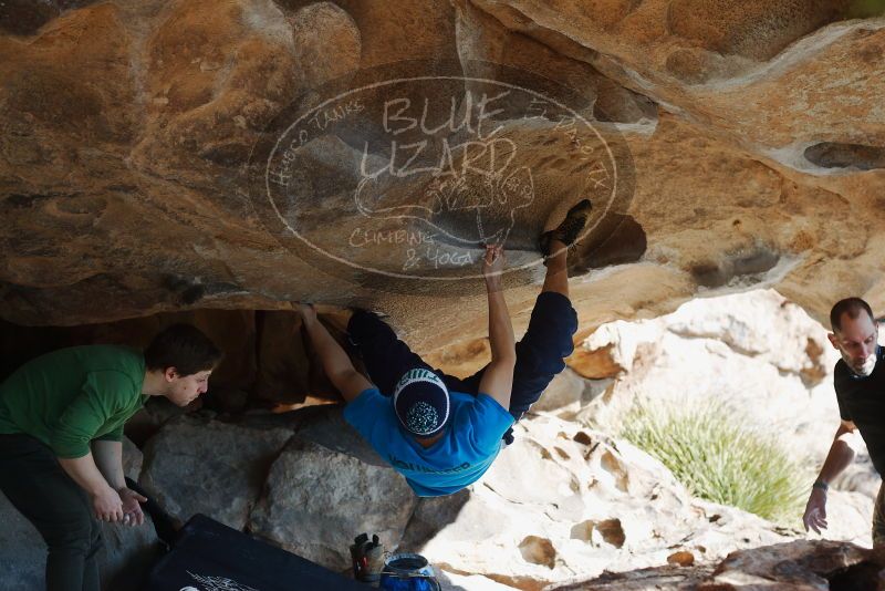 Bouldering in Hueco Tanks on 12/23/2018 with Blue Lizard Climbing and Yoga

Filename: SRM_20181223_1240420.jpg
Aperture: f/4.0
Shutter Speed: 1/400
Body: Canon EOS-1D Mark II
Lens: Canon EF 50mm f/1.8 II