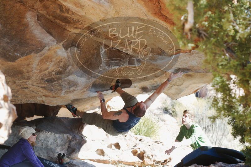 Bouldering in Hueco Tanks on 12/23/2018 with Blue Lizard Climbing and Yoga

Filename: SRM_20181223_1256090.jpg
Aperture: f/4.0
Shutter Speed: 1/320
Body: Canon EOS-1D Mark II
Lens: Canon EF 50mm f/1.8 II
