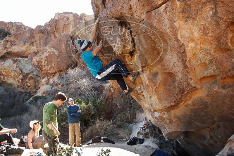 Bouldering in Hueco Tanks on 12/23/2018 with Blue Lizard Climbing and Yoga

Filename: SRM_20181223_1401490.jpg
Aperture: f/5.6
Shutter Speed: 1/250
Body: Canon EOS-1D Mark II
Lens: Canon EF 16-35mm f/2.8 L