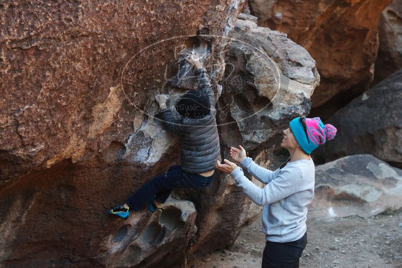 Bouldering in Hueco Tanks on 12/24/2018 with Blue Lizard Climbing and Yoga

Filename: SRM_20181224_1023340.jpg
Aperture: f/4.0
Shutter Speed: 1/250
Body: Canon EOS-1D Mark II
Lens: Canon EF 50mm f/1.8 II