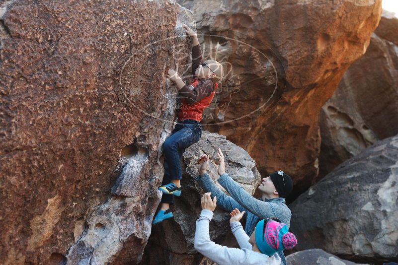 Bouldering in Hueco Tanks on 12/24/2018 with Blue Lizard Climbing and Yoga

Filename: SRM_20181224_1025400.jpg
Aperture: f/4.0
Shutter Speed: 1/400
Body: Canon EOS-1D Mark II
Lens: Canon EF 50mm f/1.8 II