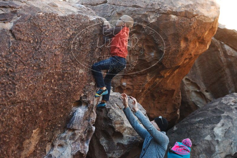 Bouldering in Hueco Tanks on 12/24/2018 with Blue Lizard Climbing and Yoga

Filename: SRM_20181224_1025480.jpg
Aperture: f/4.0
Shutter Speed: 1/400
Body: Canon EOS-1D Mark II
Lens: Canon EF 50mm f/1.8 II