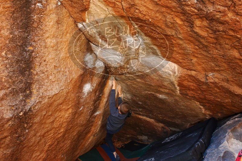 Bouldering in Hueco Tanks on 12/24/2018 with Blue Lizard Climbing and Yoga

Filename: SRM_20181224_1112140.jpg
Aperture: f/5.0
Shutter Speed: 1/200
Body: Canon EOS-1D Mark II
Lens: Canon EF 16-35mm f/2.8 L