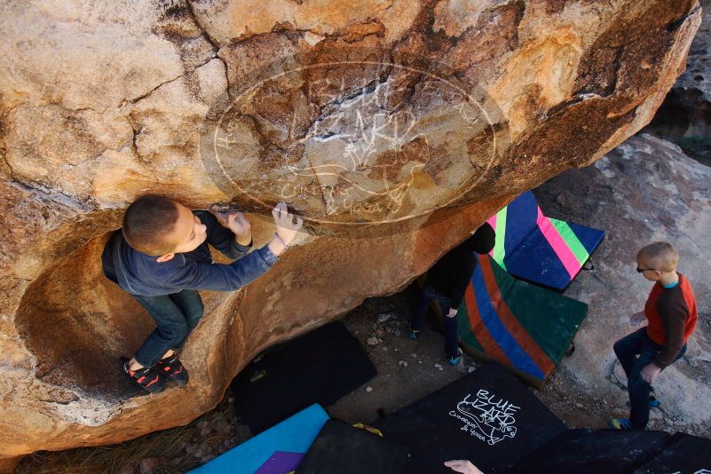 Bouldering in Hueco Tanks on 12/24/2018 with Blue Lizard Climbing and Yoga

Filename: SRM_20181224_1138110.jpg
Aperture: f/5.6
Shutter Speed: 1/200
Body: Canon EOS-1D Mark II
Lens: Canon EF 16-35mm f/2.8 L