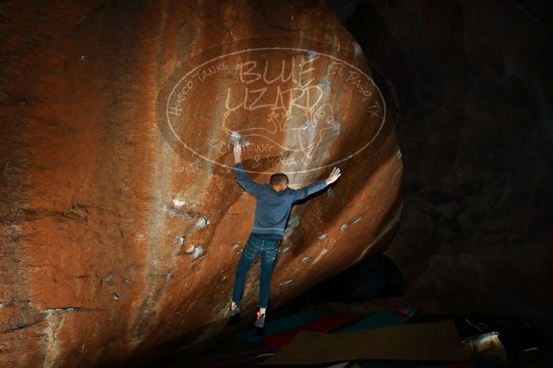 Bouldering in Hueco Tanks on 12/24/2018 with Blue Lizard Climbing and Yoga

Filename: SRM_20181224_1233240.jpg
Aperture: f/8.0
Shutter Speed: 1/250
Body: Canon EOS-1D Mark II
Lens: Canon EF 16-35mm f/2.8 L