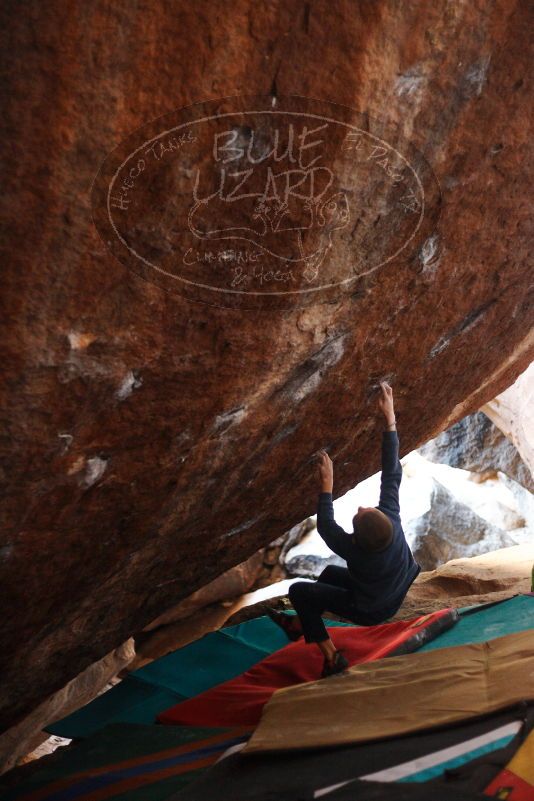 Bouldering in Hueco Tanks on 12/24/2018 with Blue Lizard Climbing and Yoga

Filename: SRM_20181224_1400150.jpg
Aperture: f/2.2
Shutter Speed: 1/125
Body: Canon EOS-1D Mark II
Lens: Canon EF 50mm f/1.8 II