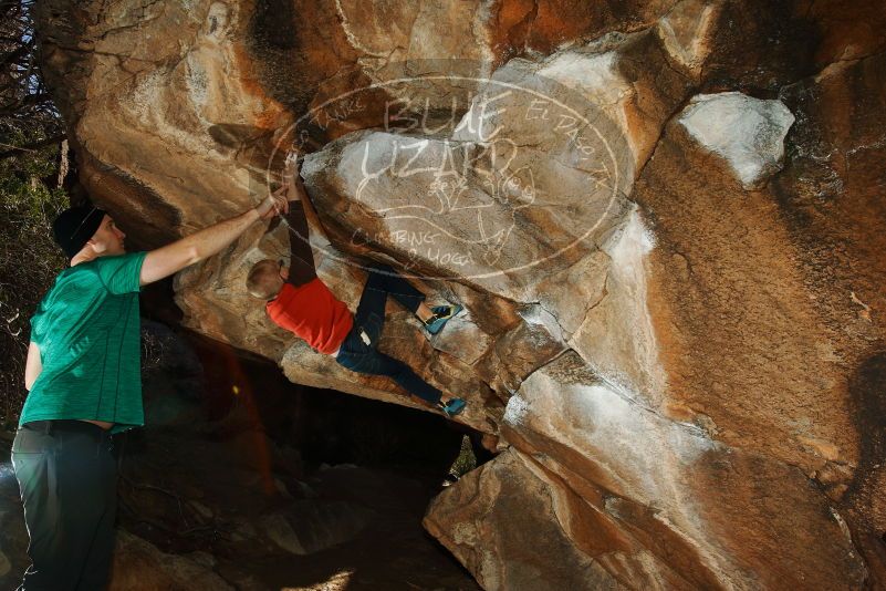 Bouldering in Hueco Tanks on 12/24/2018 with Blue Lizard Climbing and Yoga

Filename: SRM_20181224_1432230.jpg
Aperture: f/8.0
Shutter Speed: 1/250
Body: Canon EOS-1D Mark II
Lens: Canon EF 16-35mm f/2.8 L