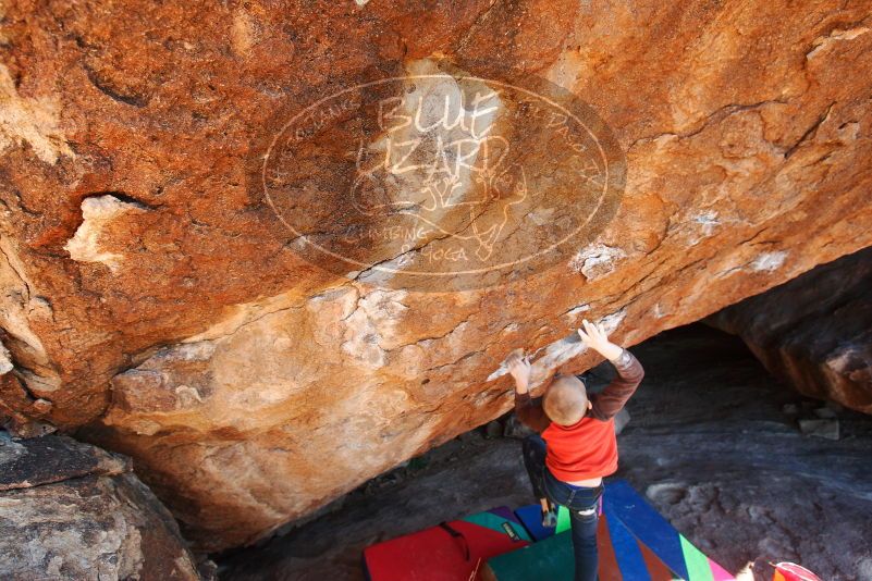 Bouldering in Hueco Tanks on 12/24/2018 with Blue Lizard Climbing and Yoga

Filename: SRM_20181224_1455410.jpg
Aperture: f/5.0
Shutter Speed: 1/320
Body: Canon EOS-1D Mark II
Lens: Canon EF 16-35mm f/2.8 L