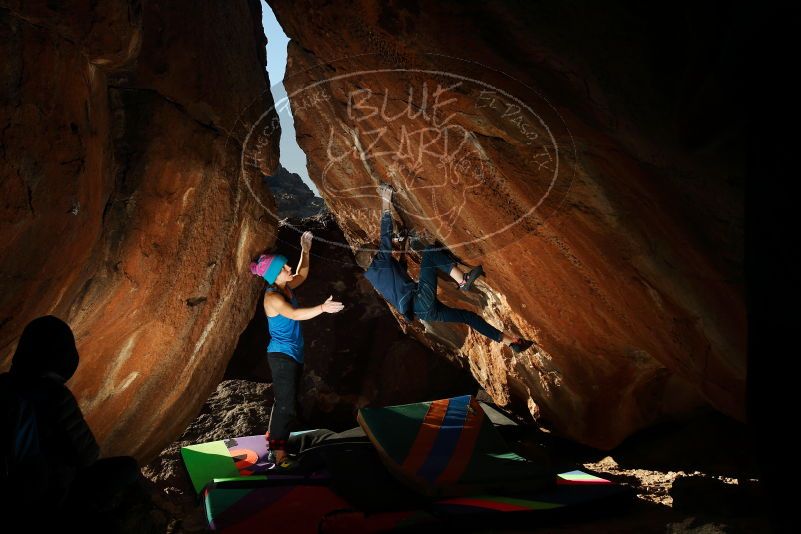 Bouldering in Hueco Tanks on 12/24/2018 with Blue Lizard Climbing and Yoga

Filename: SRM_20181224_1552100.jpg
Aperture: f/8.0
Shutter Speed: 1/250
Body: Canon EOS-1D Mark II
Lens: Canon EF 16-35mm f/2.8 L
