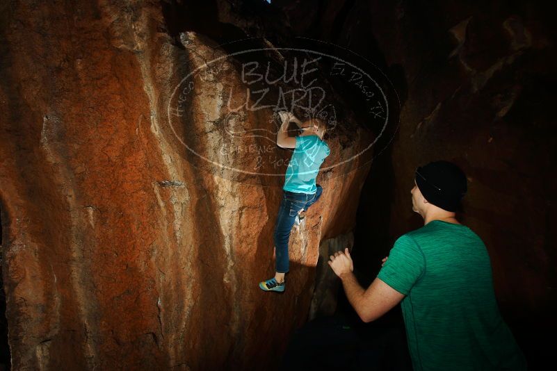 Bouldering in Hueco Tanks on 12/24/2018 with Blue Lizard Climbing and Yoga

Filename: SRM_20181224_1617590.jpg
Aperture: f/8.0
Shutter Speed: 1/250
Body: Canon EOS-1D Mark II
Lens: Canon EF 16-35mm f/2.8 L