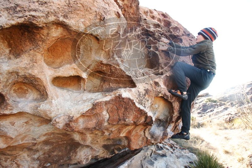 Bouldering in Hueco Tanks on 12/30/2018 with Blue Lizard Climbing and Yoga

Filename: SRM_20181230_1030590.jpg
Aperture: f/5.6
Shutter Speed: 1/200
Body: Canon EOS-1D Mark II
Lens: Canon EF 16-35mm f/2.8 L