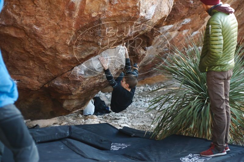 Bouldering in Hueco Tanks on 12/30/2018 with Blue Lizard Climbing and Yoga

Filename: SRM_20181230_1539550.jpg
Aperture: f/2.2
Shutter Speed: 1/400
Body: Canon EOS-1D Mark II
Lens: Canon EF 50mm f/1.8 II