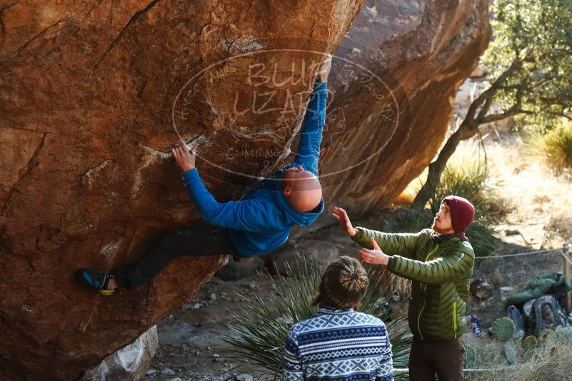Bouldering in Hueco Tanks on 12/30/2018 with Blue Lizard Climbing and Yoga

Filename: SRM_20181230_1541420.jpg
Aperture: f/4.0
Shutter Speed: 1/320
Body: Canon EOS-1D Mark II
Lens: Canon EF 50mm f/1.8 II