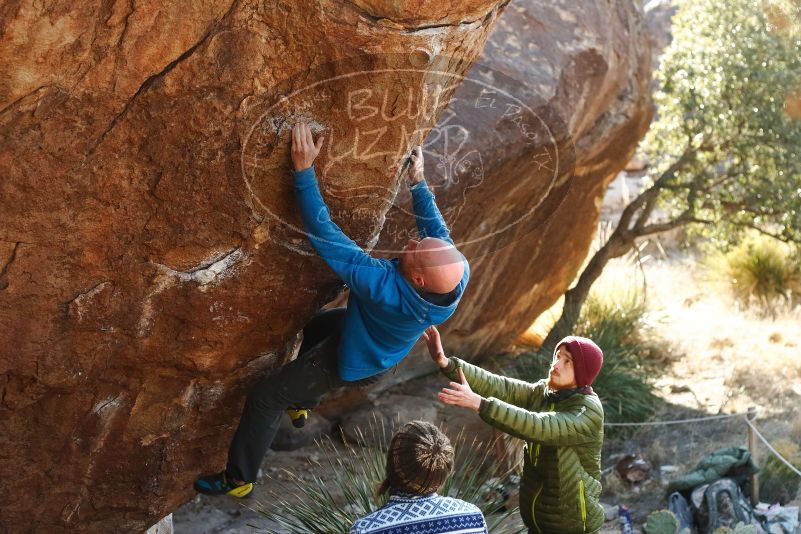 Bouldering in Hueco Tanks on 12/30/2018 with Blue Lizard Climbing and Yoga

Filename: SRM_20181230_1541540.jpg
Aperture: f/3.5
Shutter Speed: 1/320
Body: Canon EOS-1D Mark II
Lens: Canon EF 50mm f/1.8 II
