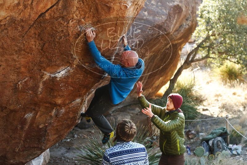 Bouldering in Hueco Tanks on 12/30/2018 with Blue Lizard Climbing and Yoga

Filename: SRM_20181230_1541541.jpg
Aperture: f/3.5
Shutter Speed: 1/320
Body: Canon EOS-1D Mark II
Lens: Canon EF 50mm f/1.8 II