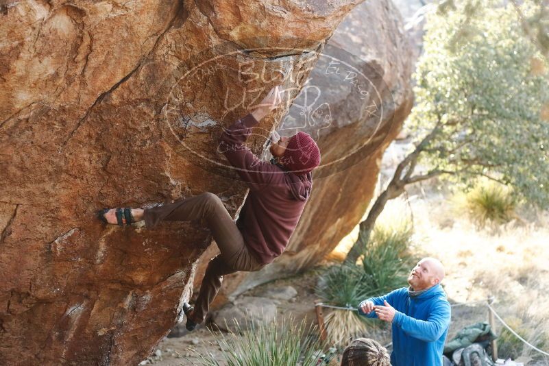 Bouldering in Hueco Tanks on 12/30/2018 with Blue Lizard Climbing and Yoga

Filename: SRM_20181230_1552370.jpg
Aperture: f/3.2
Shutter Speed: 1/320
Body: Canon EOS-1D Mark II
Lens: Canon EF 50mm f/1.8 II