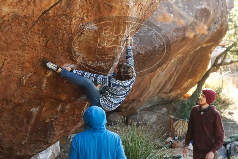 Bouldering in Hueco Tanks on 12/30/2018 with Blue Lizard Climbing and Yoga

Filename: SRM_20181230_1558050.jpg
Aperture: f/3.5
Shutter Speed: 1/400
Body: Canon EOS-1D Mark II
Lens: Canon EF 50mm f/1.8 II