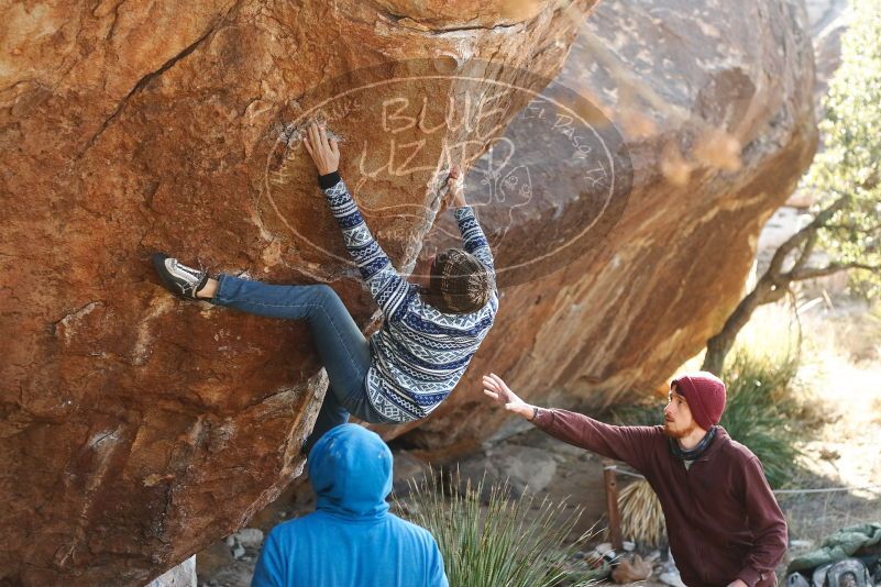 Bouldering in Hueco Tanks on 12/30/2018 with Blue Lizard Climbing and Yoga

Filename: SRM_20181230_1558080.jpg
Aperture: f/3.2
Shutter Speed: 1/400
Body: Canon EOS-1D Mark II
Lens: Canon EF 50mm f/1.8 II