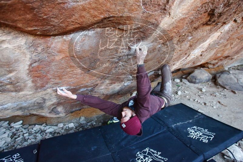 Bouldering in Hueco Tanks on 12/30/2018 with Blue Lizard Climbing and Yoga

Filename: SRM_20181230_1701580.jpg
Aperture: f/3.5
Shutter Speed: 1/200
Body: Canon EOS-1D Mark II
Lens: Canon EF 16-35mm f/2.8 L