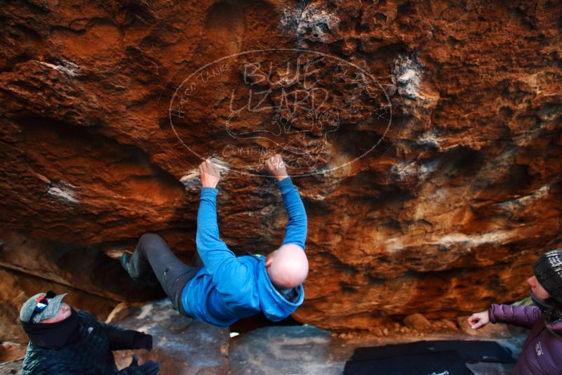 Bouldering in Hueco Tanks on 12/30/2018 with Blue Lizard Climbing and Yoga

Filename: SRM_20181230_1801380.jpg
Aperture: f/2.8
Shutter Speed: 1/60
Body: Canon EOS-1D Mark II
Lens: Canon EF 16-35mm f/2.8 L