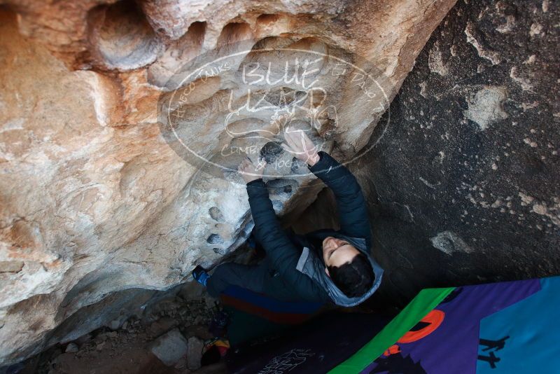 Bouldering in Hueco Tanks on 01/01/2019 with Blue Lizard Climbing and Yoga

Filename: SRM_20190101_1033040.jpg
Aperture: f/5.0
Shutter Speed: 1/200
Body: Canon EOS-1D Mark II
Lens: Canon EF 16-35mm f/2.8 L