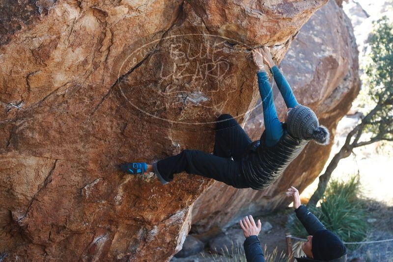 Bouldering in Hueco Tanks on 01/01/2019 with Blue Lizard Climbing and Yoga

Filename: SRM_20190101_1322050.jpg
Aperture: f/4.5
Shutter Speed: 1/250
Body: Canon EOS-1D Mark II
Lens: Canon EF 50mm f/1.8 II