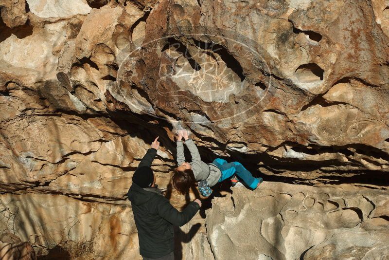 Bouldering in Hueco Tanks on 01/01/2019 with Blue Lizard Climbing and Yoga

Filename: SRM_20190101_1653220.jpg
Aperture: f/4.0
Shutter Speed: 1/1000
Body: Canon EOS-1D Mark II
Lens: Canon EF 50mm f/1.8 II
