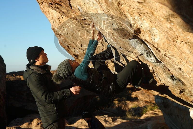 Bouldering in Hueco Tanks on 01/01/2019 with Blue Lizard Climbing and Yoga

Filename: SRM_20190101_1731010.jpg
Aperture: f/4.0
Shutter Speed: 1/320
Body: Canon EOS-1D Mark II
Lens: Canon EF 50mm f/1.8 II
