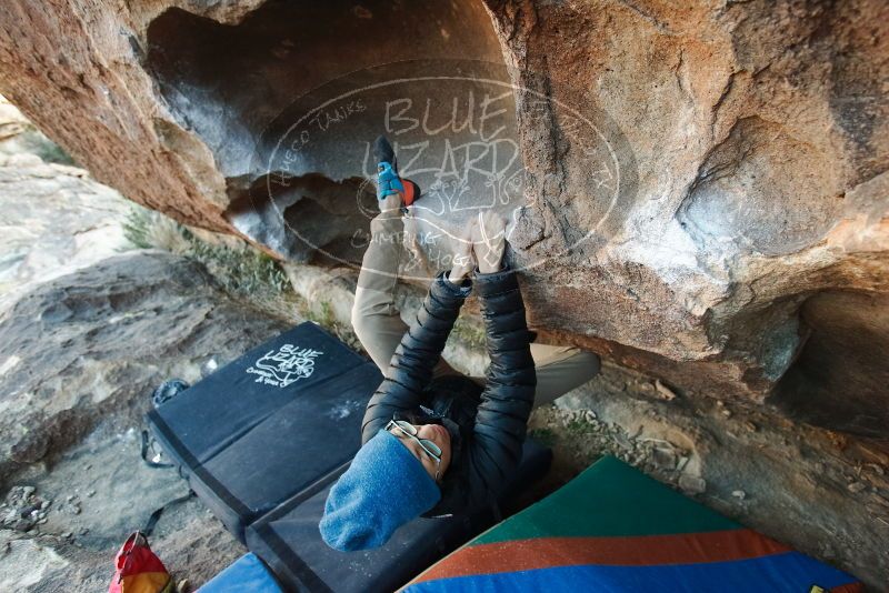 Bouldering in Hueco Tanks on 12/31/2018 with Blue Lizard Climbing and Yoga

Filename: SRM_20181231_1702510.jpg
Aperture: f/3.5
Shutter Speed: 1/250
Body: Canon EOS-1D Mark II
Lens: Canon EF 16-35mm f/2.8 L