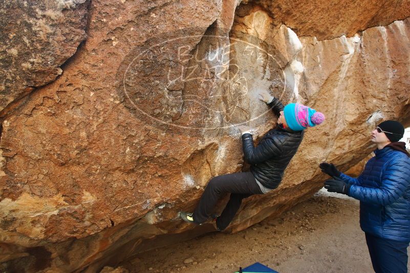 Bouldering in Hueco Tanks on 01/02/2019 with Blue Lizard Climbing and Yoga

Filename: SRM_20190102_1023300.jpg
Aperture: f/5.0
Shutter Speed: 1/250
Body: Canon EOS-1D Mark II
Lens: Canon EF 16-35mm f/2.8 L