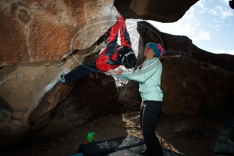 Bouldering in Hueco Tanks on 01/02/2019 with Blue Lizard Climbing and Yoga

Filename: SRM_20190102_1117500.jpg
Aperture: f/8.0
Shutter Speed: 1/250
Body: Canon EOS-1D Mark II
Lens: Canon EF 16-35mm f/2.8 L