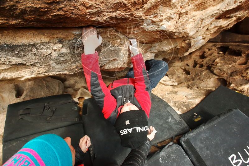 Bouldering in Hueco Tanks on 01/02/2019 with Blue Lizard Climbing and Yoga

Filename: SRM_20190102_1543400.jpg
Aperture: f/6.3
Shutter Speed: 1/320
Body: Canon EOS-1D Mark II
Lens: Canon EF 16-35mm f/2.8 L