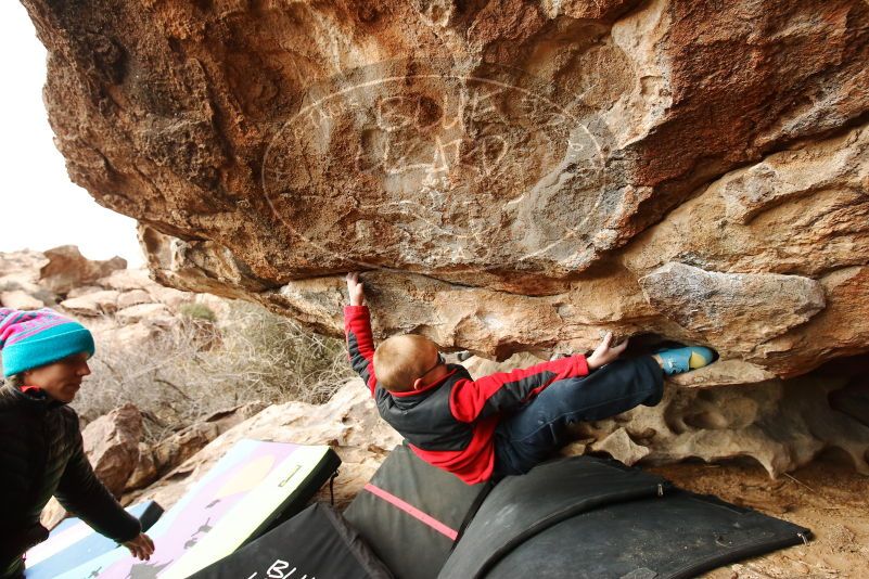 Bouldering in Hueco Tanks on 01/02/2019 with Blue Lizard Climbing and Yoga

Filename: SRM_20190102_1546460.jpg
Aperture: f/5.6
Shutter Speed: 1/320
Body: Canon EOS-1D Mark II
Lens: Canon EF 16-35mm f/2.8 L