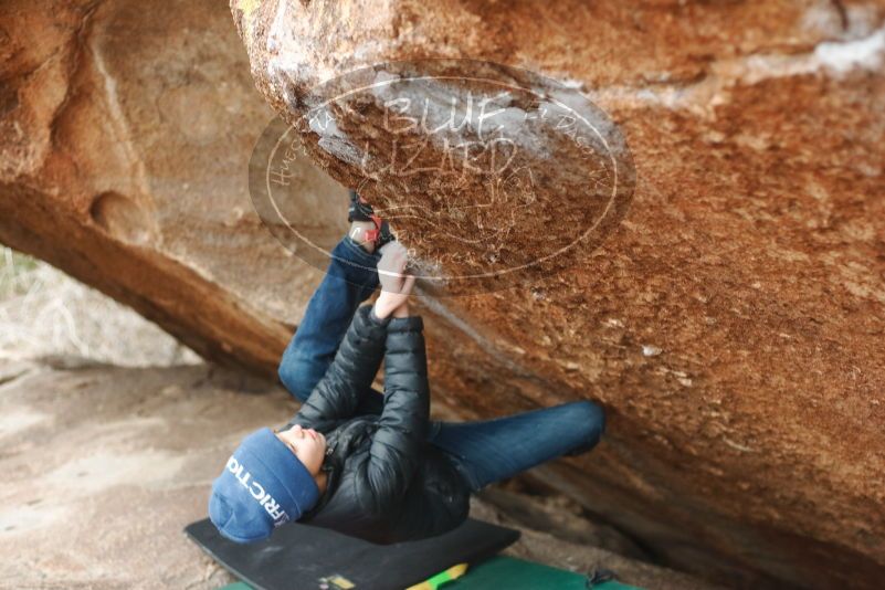 Bouldering in Hueco Tanks on 01/02/2019 with Blue Lizard Climbing and Yoga

Filename: SRM_20190102_1703530.jpg
Aperture: f/2.8
Shutter Speed: 1/200
Body: Canon EOS-1D Mark II
Lens: Canon EF 50mm f/1.8 II