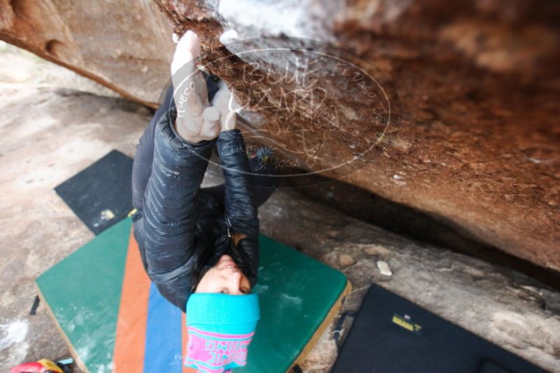 Bouldering in Hueco Tanks on 01/02/2019 with Blue Lizard Climbing and Yoga

Filename: SRM_20190102_1729510.jpg
Aperture: f/2.8
Shutter Speed: 1/160
Body: Canon EOS-1D Mark II
Lens: Canon EF 16-35mm f/2.8 L