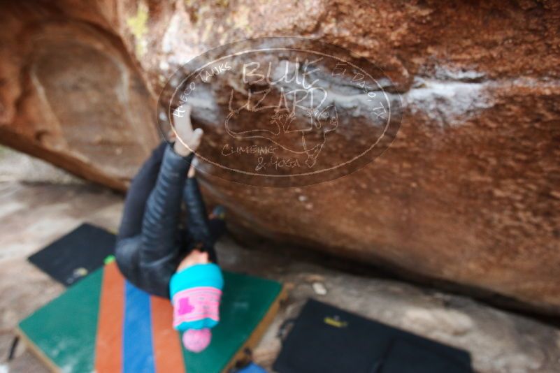 Bouldering in Hueco Tanks on 01/02/2019 with Blue Lizard Climbing and Yoga

Filename: SRM_20190102_1733550.jpg
Aperture: f/3.5
Shutter Speed: 1/160
Body: Canon EOS-1D Mark II
Lens: Canon EF 16-35mm f/2.8 L