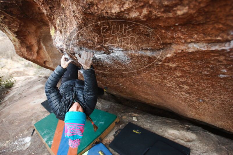 Bouldering in Hueco Tanks on 01/02/2019 with Blue Lizard Climbing and Yoga

Filename: SRM_20190102_1734001.jpg
Aperture: f/3.5
Shutter Speed: 1/160
Body: Canon EOS-1D Mark II
Lens: Canon EF 16-35mm f/2.8 L