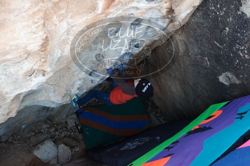 Bouldering in Hueco Tanks on 01/01/2019 with Blue Lizard Climbing and Yoga

Filename: SRM_20190101_1027500.jpg
Aperture: f/4.0
Shutter Speed: 1/200
Body: Canon EOS-1D Mark II
Lens: Canon EF 16-35mm f/2.8 L