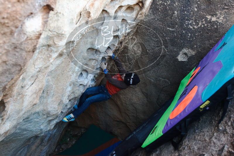 Bouldering in Hueco Tanks on 01/01/2019 with Blue Lizard Climbing and Yoga

Filename: SRM_20190101_1034170.jpg
Aperture: f/4.0
Shutter Speed: 1/200
Body: Canon EOS-1D Mark II
Lens: Canon EF 16-35mm f/2.8 L