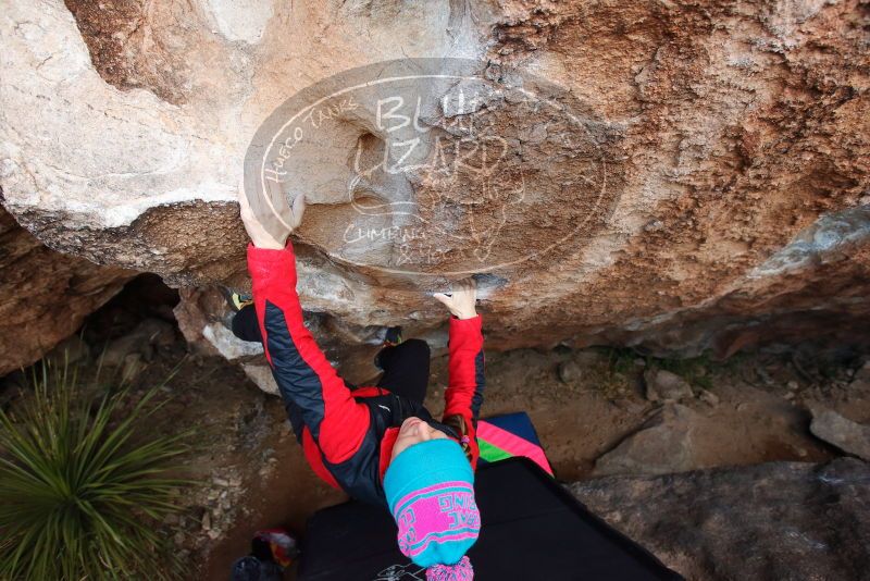Bouldering in Hueco Tanks on 01/01/2019 with Blue Lizard Climbing and Yoga

Filename: SRM_20190101_1057481.jpg
Aperture: f/4.5
Shutter Speed: 1/250
Body: Canon EOS-1D Mark II
Lens: Canon EF 16-35mm f/2.8 L