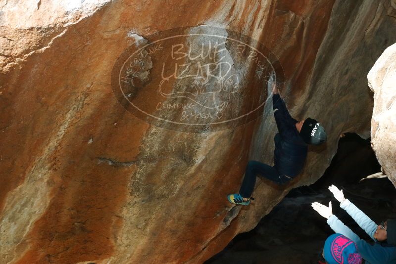 Bouldering in Hueco Tanks on 01/01/2019 with Blue Lizard Climbing and Yoga

Filename: SRM_20190101_1150250.jpg
Aperture: f/8.0
Shutter Speed: 1/250
Body: Canon EOS-1D Mark II
Lens: Canon EF 50mm f/1.8 II