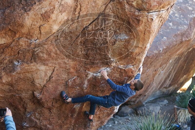 Bouldering in Hueco Tanks on 01/01/2019 with Blue Lizard Climbing and Yoga

Filename: SRM_20190101_1314340.jpg
Aperture: f/4.0
Shutter Speed: 1/250
Body: Canon EOS-1D Mark II
Lens: Canon EF 50mm f/1.8 II