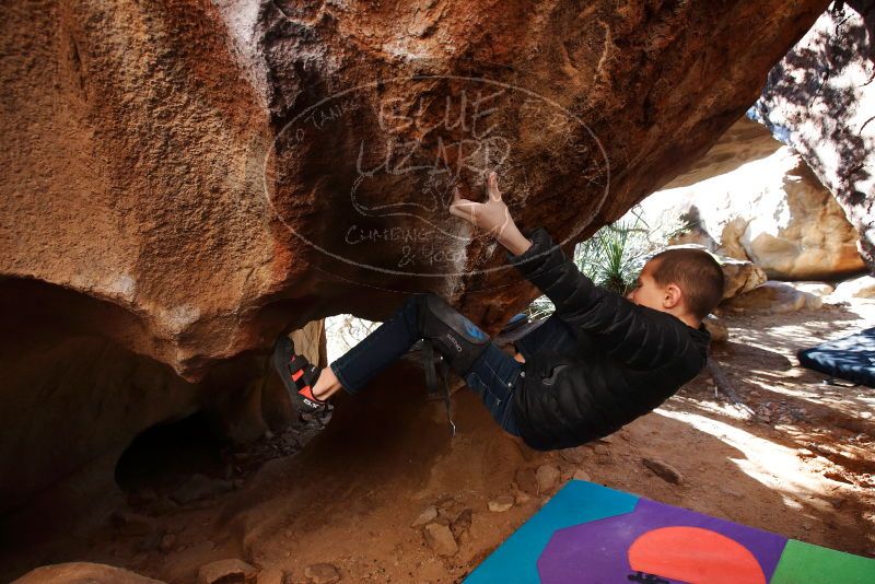 Bouldering in Hueco Tanks on 01/01/2019 with Blue Lizard Climbing and Yoga

Filename: SRM_20190101_1545460.jpg
Aperture: f/5.0
Shutter Speed: 1/200
Body: Canon EOS-1D Mark II
Lens: Canon EF 16-35mm f/2.8 L