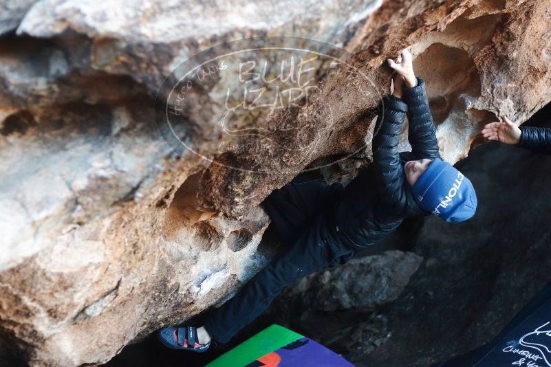 Bouldering in Hueco Tanks on 12/31/2018 with Blue Lizard Climbing and Yoga

Filename: SRM_20181231_1015250.jpg
Aperture: f/2.8
Shutter Speed: 1/250
Body: Canon EOS-1D Mark II
Lens: Canon EF 50mm f/1.8 II
