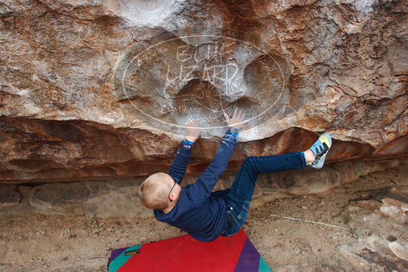 Bouldering in Hueco Tanks on 12/28/2018 with Blue Lizard Climbing and Yoga

Filename: SRM_20181228_1006180.jpg
Aperture: f/4.5
Shutter Speed: 1/200
Body: Canon EOS-1D Mark II
Lens: Canon EF 16-35mm f/2.8 L