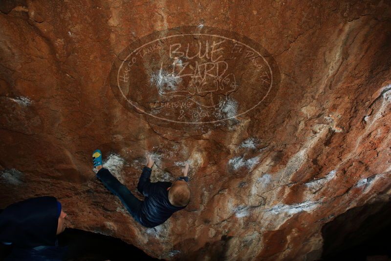 Bouldering in Hueco Tanks on 12/28/2018 with Blue Lizard Climbing and Yoga

Filename: SRM_20181228_1121250.jpg
Aperture: f/8.0
Shutter Speed: 1/250
Body: Canon EOS-1D Mark II
Lens: Canon EF 16-35mm f/2.8 L