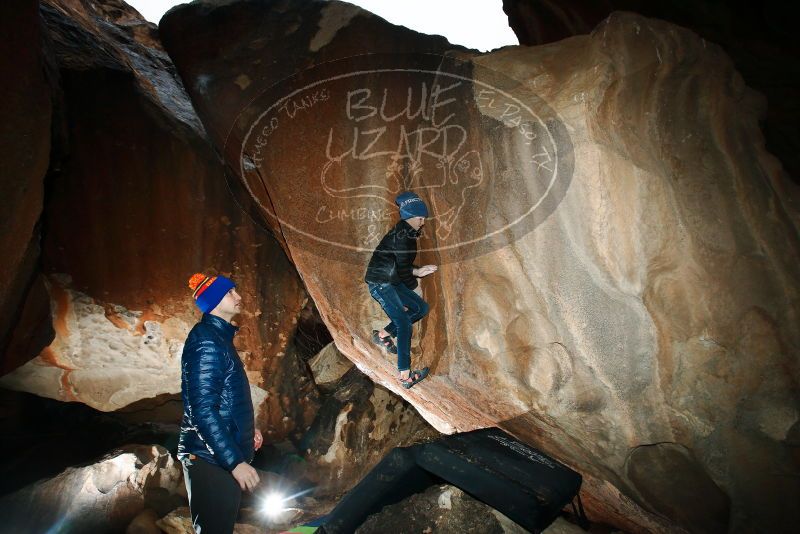 Bouldering in Hueco Tanks on 12/28/2018 with Blue Lizard Climbing and Yoga

Filename: SRM_20181228_1426530.jpg
Aperture: f/8.0
Shutter Speed: 1/250
Body: Canon EOS-1D Mark II
Lens: Canon EF 16-35mm f/2.8 L
