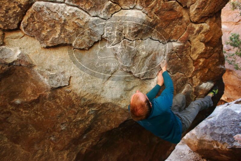 Bouldering in Hueco Tanks on 01/05/2019 with Blue Lizard Climbing and Yoga

Filename: SRM_20190105_1321090.jpg
Aperture: f/4.0
Shutter Speed: 1/200
Body: Canon EOS-1D Mark II
Lens: Canon EF 16-35mm f/2.8 L